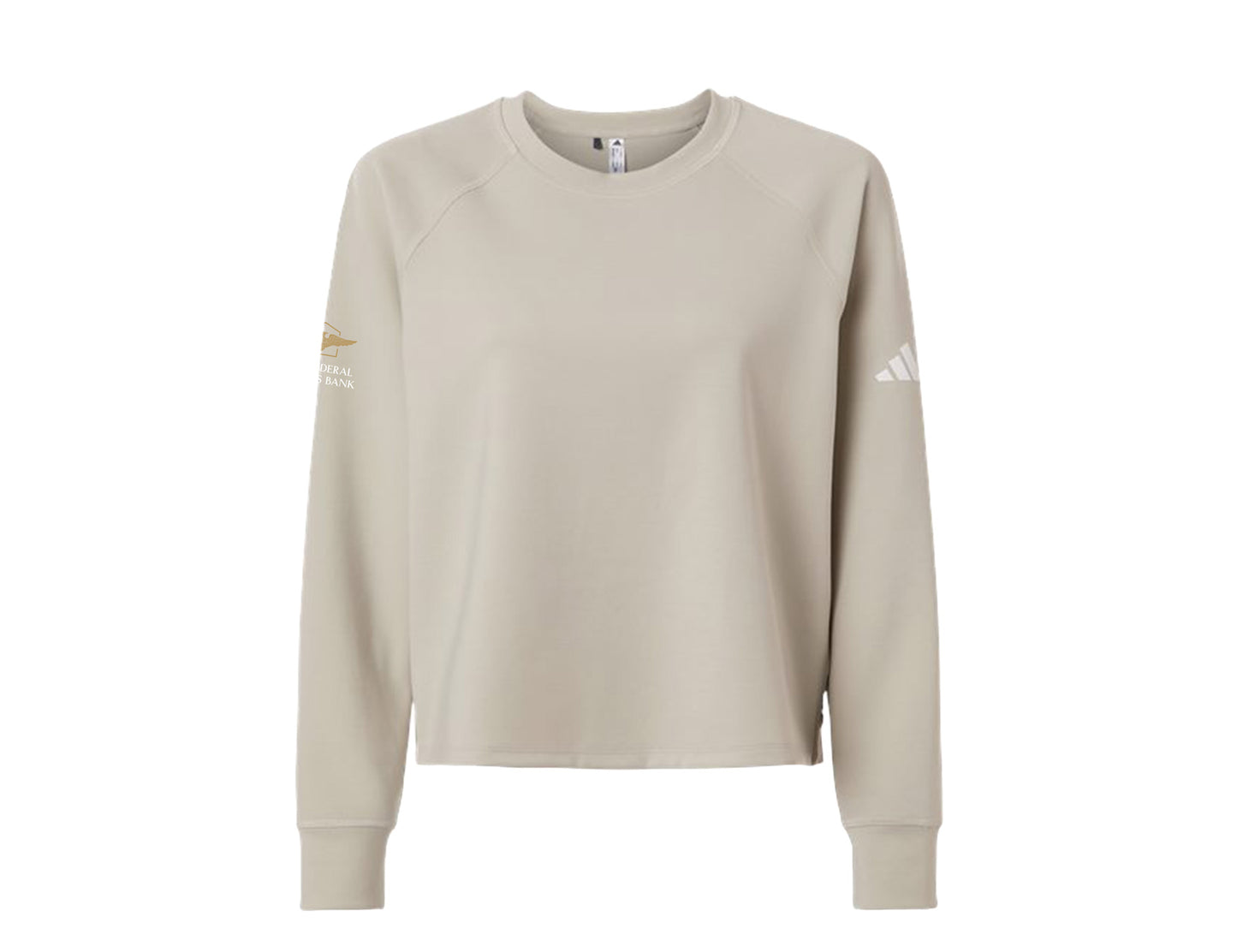 Adidas Women's Beyond Side-Snap Crewneck Sweatshirt