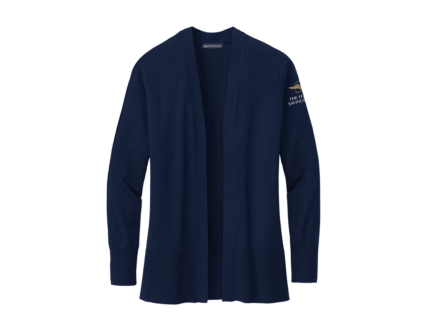 Brooks Brothers Women's Cotton Stretch Long Cardigan Sweater