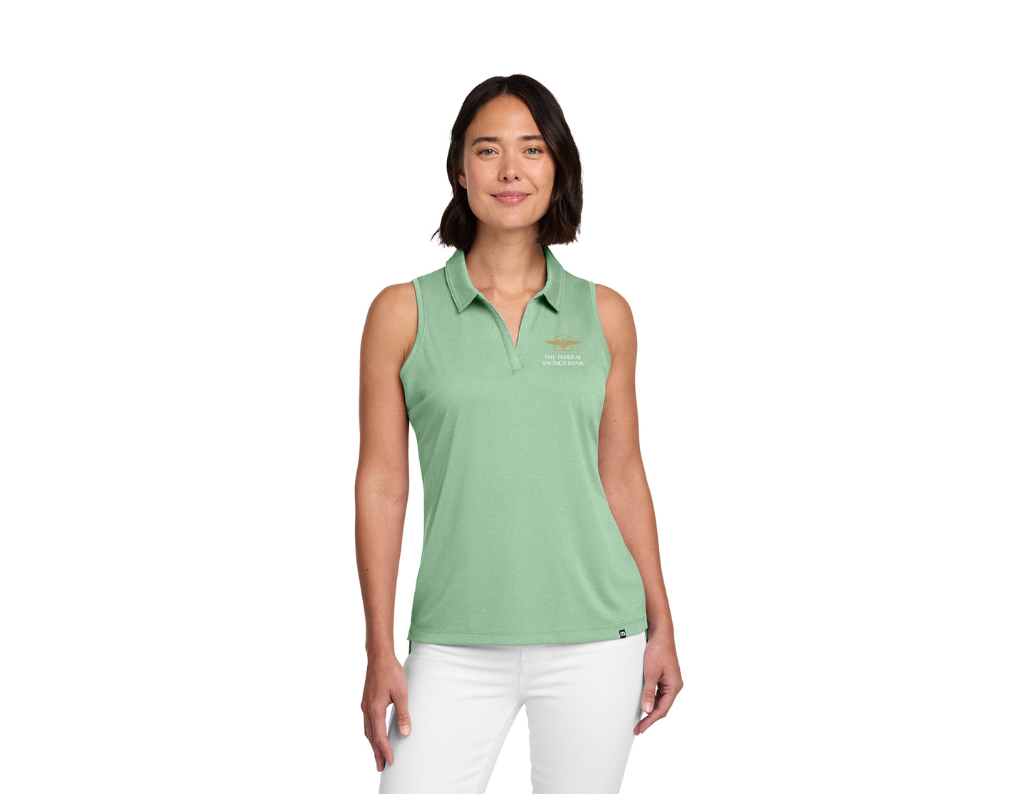 TravisMathew Women's Coto Performance Sleeveless Polo