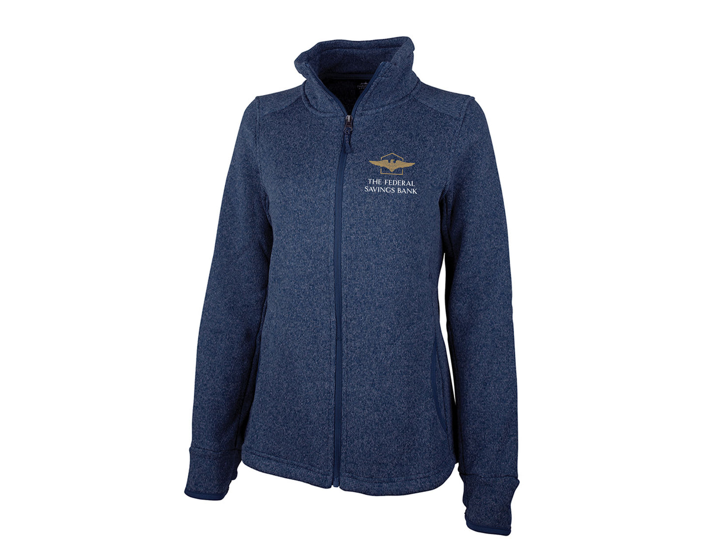 Women's Heathered Fleece Jacket