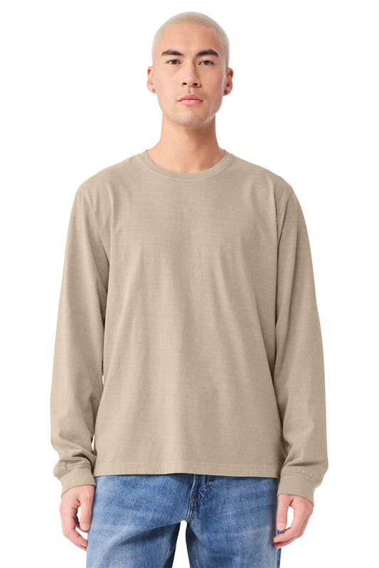 BELLA+CANVAS Unisex Heavyweight Garment-Dyed Long Sleeve Tee