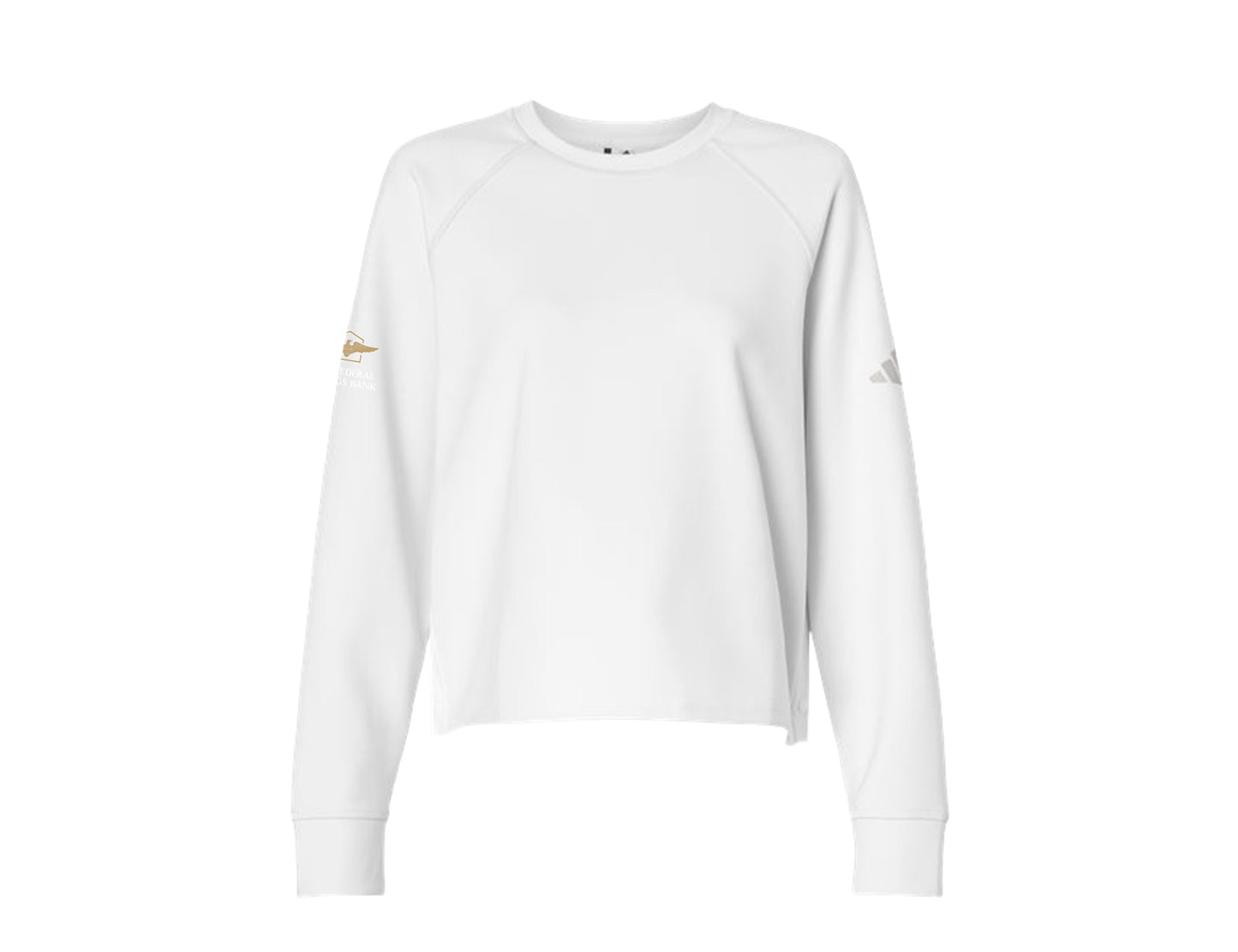 Adidas Women's Beyond Side-Snap Crewneck Sweatshirt