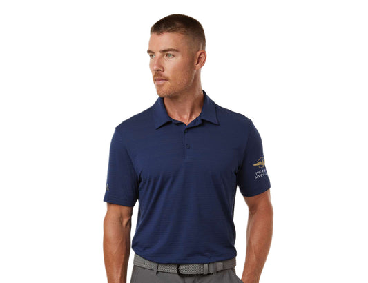Adidas Men's Textured Stripe Polo