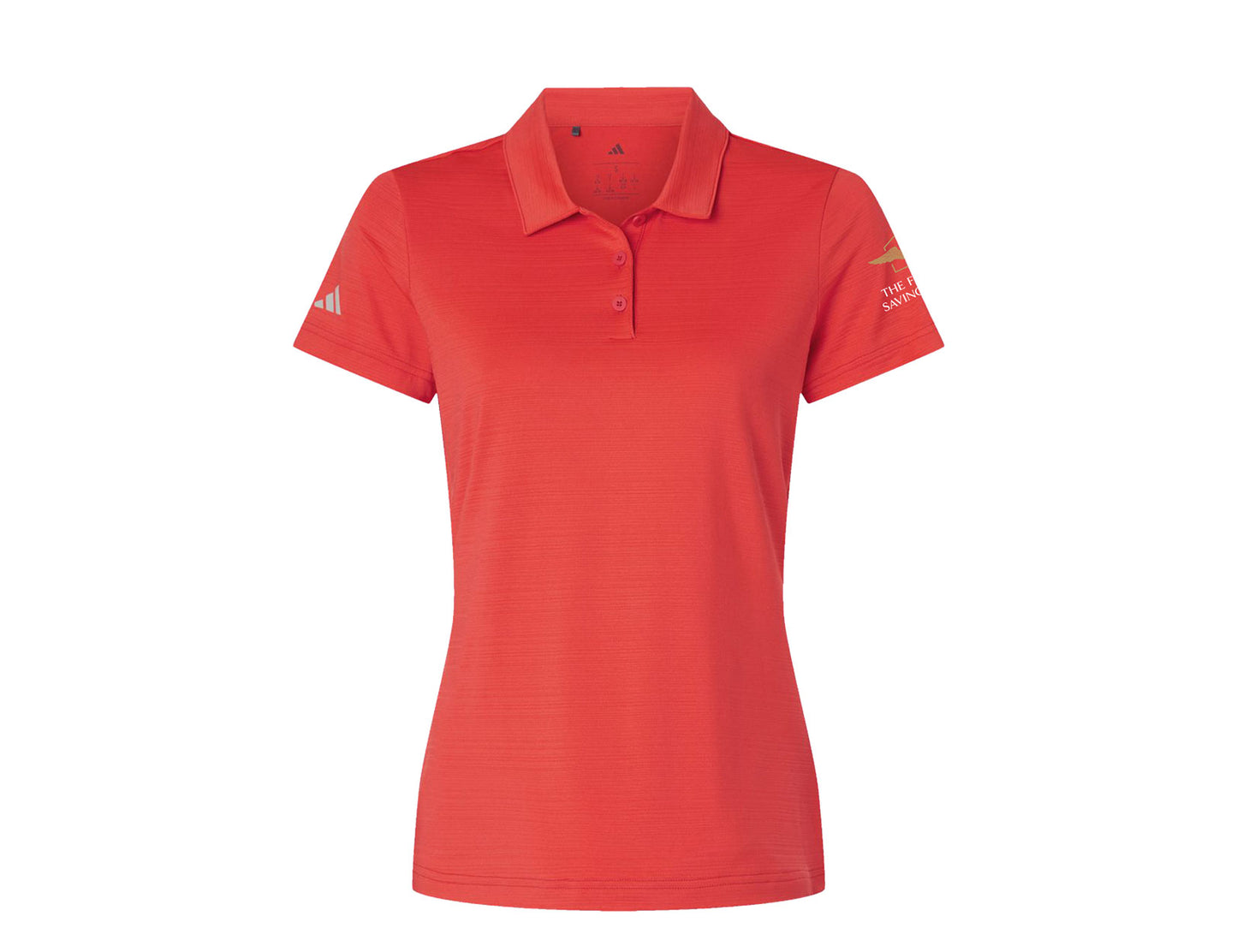 Adidas Women's Textured Stripe Polo