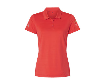 Adidas Women's Textured Stripe Polo