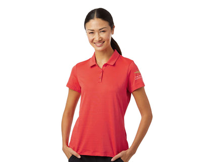 Adidas Women's Textured Stripe Polo