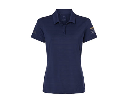 Adidas Women's Textured Stripe Polo