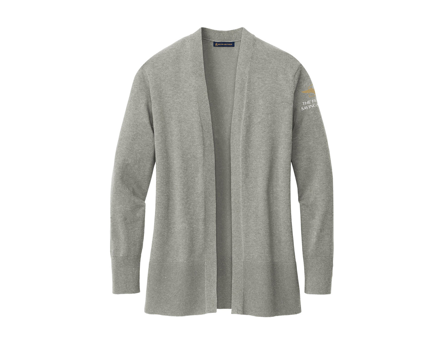 Brooks Brothers Women's Cotton Stretch Long Cardigan Sweater