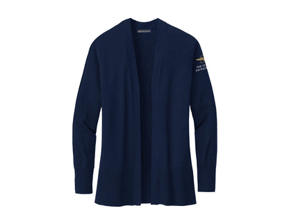 Brooks Brothers Women's Cotton Stretch Long Cardigan Sweater