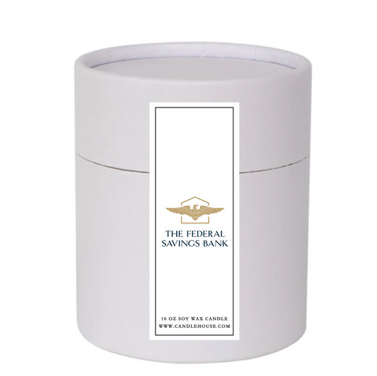 Federal Savings Bank Custom Candle