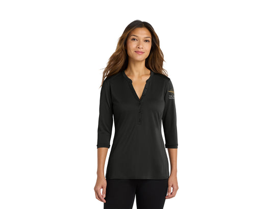 Port Authority Women's UV Choice Pique Henley