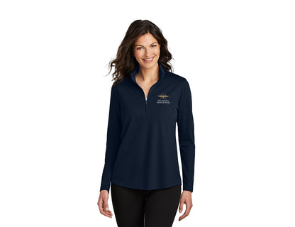 Port Authority Women's Dry Zone UV Micro-Mesh 1/4-Zip