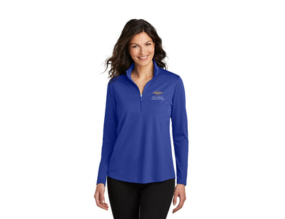 Port Authority Women's Dry Zone UV Micro-Mesh 1/4-Zip