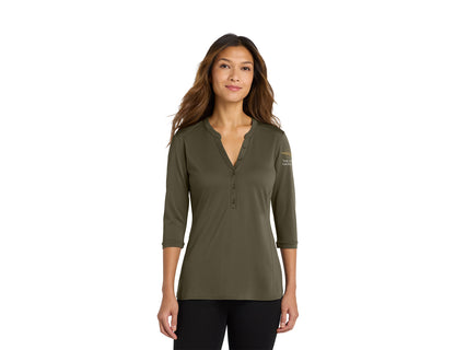 Port Authority Women's UV Choice Pique Henley