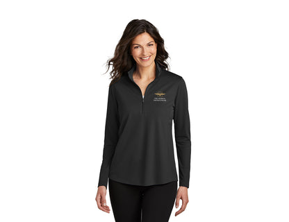Port Authority Women's Dry Zone UV Micro-Mesh 1/4-Zip