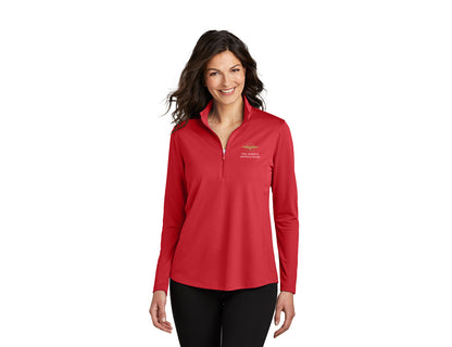 Port Authority Women's Dry Zone UV Micro-Mesh 1/4-Zip