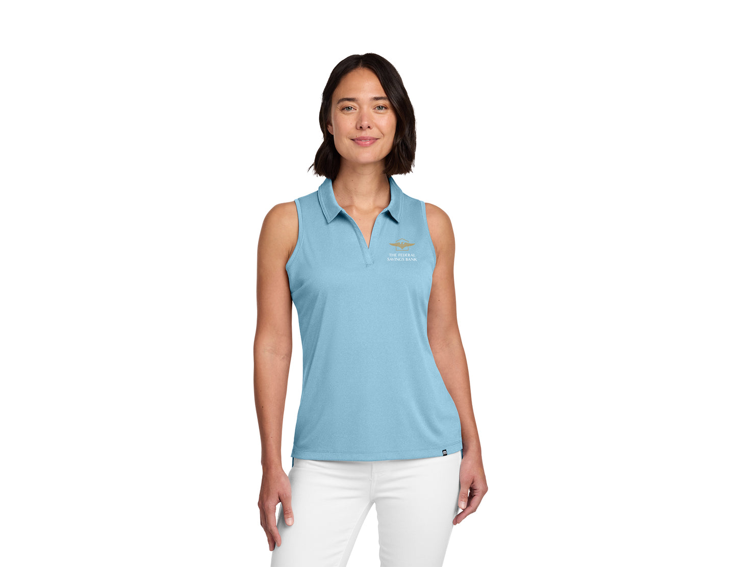 TravisMathew Women's Coto Performance Sleeveless Polo